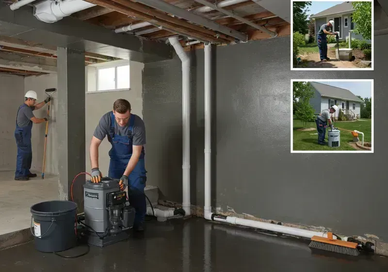 Basement Waterproofing and Flood Prevention process in Sylva, NC